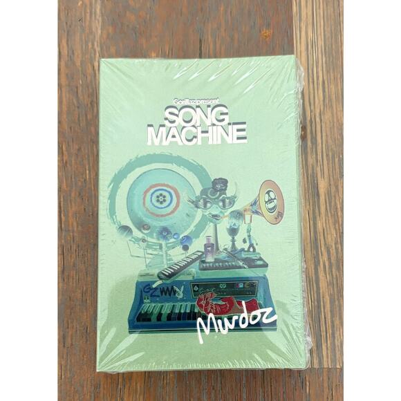 GORILLAZ SONG MACHINE ALBUM - CASSETTE TAPE - MURDOC GREEN Collectable Sealed - Picture 10 of 11